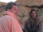 Ztracen v La Mancha - Terry Gilliam - Terry Gilliam a Johnny Depp v dokumentu...