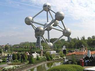 Zbavn park Minievropa v Bruselu