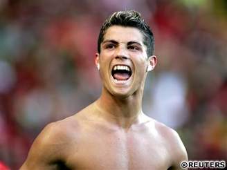 Cristiano Ronaldo bez dresu