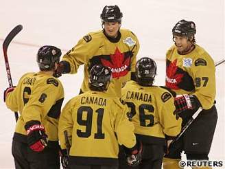 Radost kanadských hokejist
