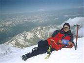 Na západním vrcholu Elbrusu