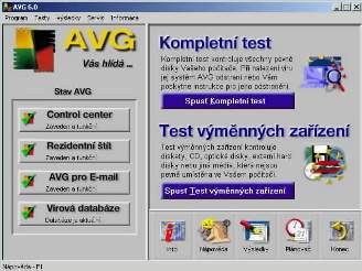 Antiviry: AVG 6.0