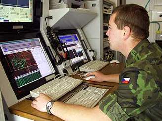Se stavbou radaru u Slavkova chtla armáda zaít pvodn u na podzim roku 2003. Ilustraní foto.
