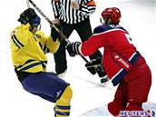 Rusko - védsko: Vinvský  atakuje Ledina