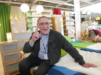 Ingvar Kamprad, zakladatel IKEA