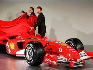 Pedstavení nového monopostu Ferrari