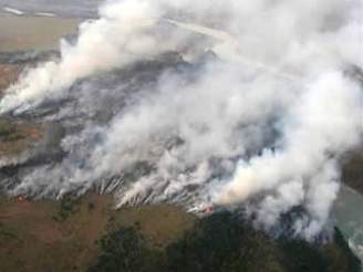 Požár v chilském parku Torres del Paine