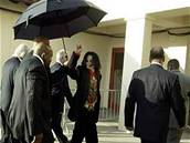 Michael Jackson jde k soudu