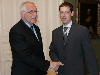 Václav Klaus a Stanislav Gross