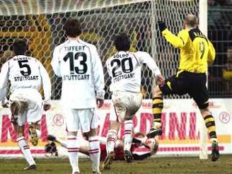 Dortmund - Stuttgart: Koller zahazuje penaltu 