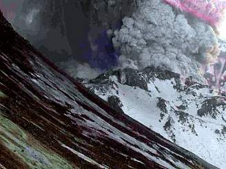 Erupce sopky Mount St. Helens