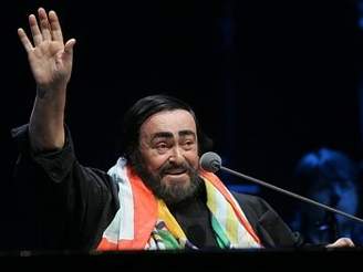 Luciano Pavarotti v Praze