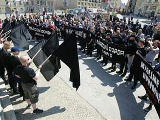Pochod neonacist v Brn