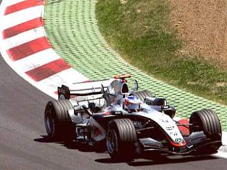 Kimi Räikkönen s vozem McLaren