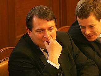 Jií Paroubek a Pavel Nmec