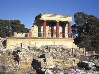 Palác Knossos na Krét