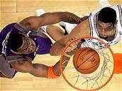 San Antonio - Phoenix, Tim Duncan - Amare Stoudemire 