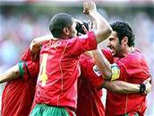 Radost fotbalist Portugalska