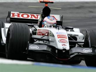 Formule 1. Hockenheim, Button