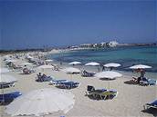 panlsko - panlsko, ostrov Formentera, pl Cala d Es Pujols. 