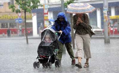 Poasí se podle meteorolog pokazí v nedli. Ilustraní foto.