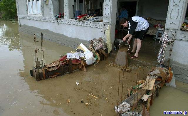 Záplavy v Rumunsku