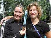 Vra Cechlová-Pospíilová, Pavla Hamáková, atletika