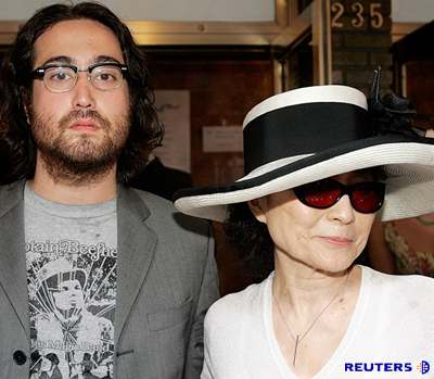 Yoko Ono a Sean Lennon