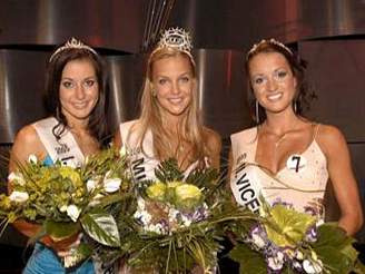 ti nejlepí soute Miss aerobik 2005