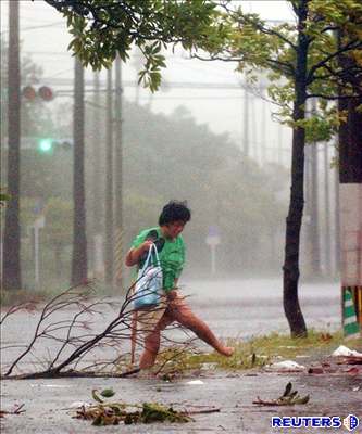 Tajfun Chanchu zasáhl FIlipíny. Ilustraní foto.