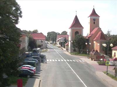 Pechod u koly v Nehvizdech. zdroj - www.nehvizdy.cz