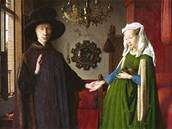 Jan Van Eyck - Portrét Arnolfiniho