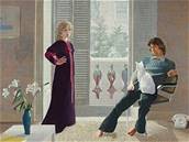 David Hockney - Pan a paní Clarkovi a Percy