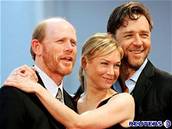 Ron Howard, Reneé Zellweger a Russell Crowe