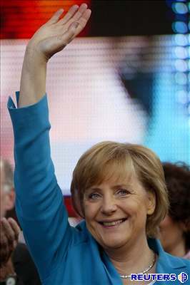  Angela Merkelová v Bonnu. (17. záí 2005)