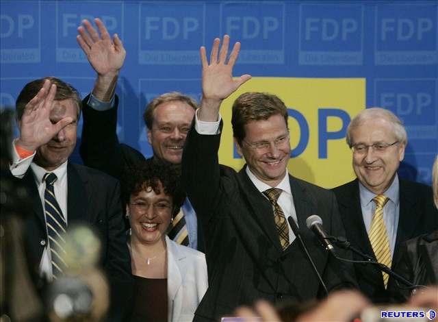 Slavící lídi FDP (CDU/CSU)