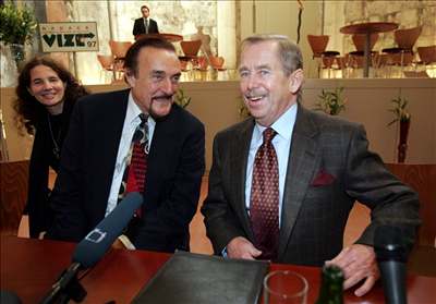 Václav Havel a Philip Zimbardo