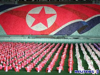 Oslavy 60. vro zaloen severokorejsk komunistick strany