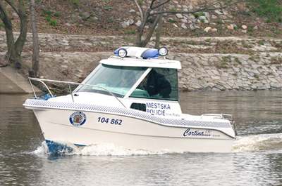 Lo narazila do lunu mstské policie. Autor: Mstská policie hl. m. Prahy