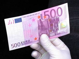 Ztah na padlatele eurobankovek
