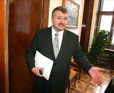 Ministr Petr Zgarba. Ilustraní foto.