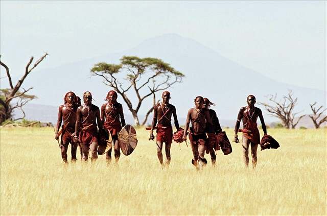 Masajové - bojovníci deště