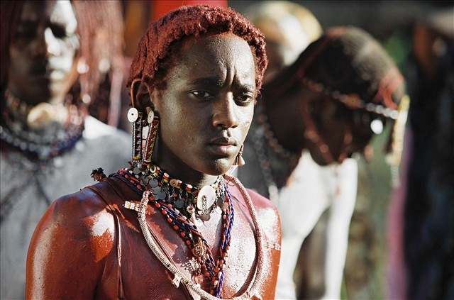 Masajové - bojovníci det