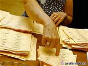 Volby, hlasování, sítání. Ilustraní foto