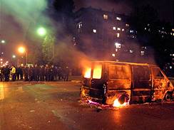 Poulin nepokoje v paskm Clichy, podzim 2005