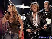 Jon Bon Jovi a Jennifer Nettles - udílení 39. Country Music Awards, Madison...