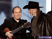Willie Nelson - Paul Simon a Willie Nelson - udílení 39. Country Music Awards,...
