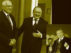 Vclav Klaus, Vtzslav Jandk, Karel Gott