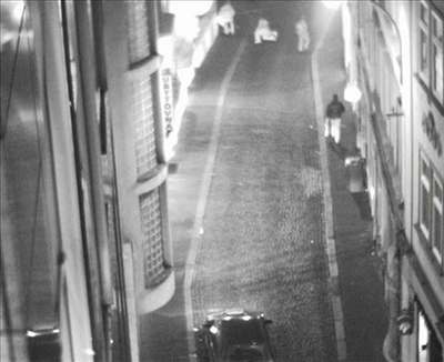 Zábry z prmyslové kamery ukazují pepadení v Ústí nad Labem.