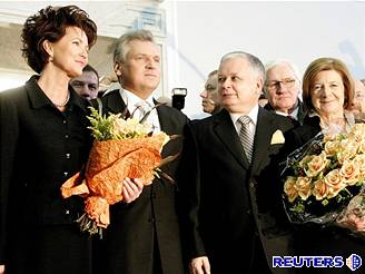 Nov polsk prezident Lech Kaczynski